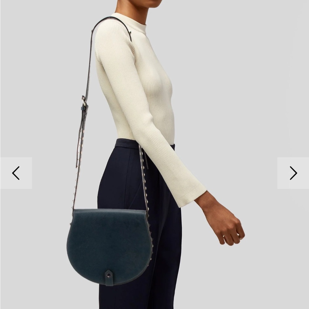 Rebecca Minkoff Crossbody Bag
Blue Saffiano Leather